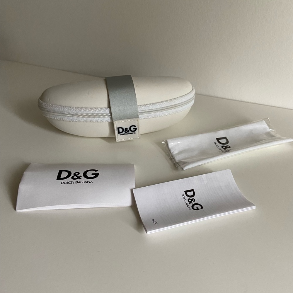 Dolce & Gabanna Glasses Case & Cleaning Cloth